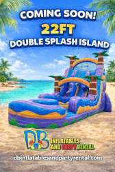 22 FT Double Splash Island