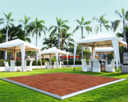 12x12 Wood Dance Floor